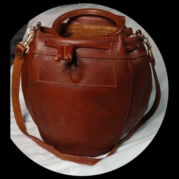 Yves Saint Laurent Rich Brown Leather Hobo Bag - Picture 1 of 8